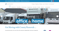Desktop Screenshot of county-removals.co.uk